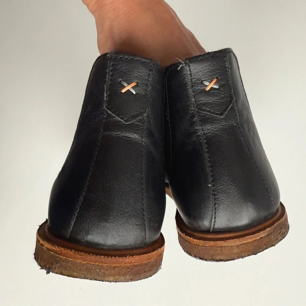 Frank Wright Law Pull On Black Chelsea‎ Boot EU 42 US 9